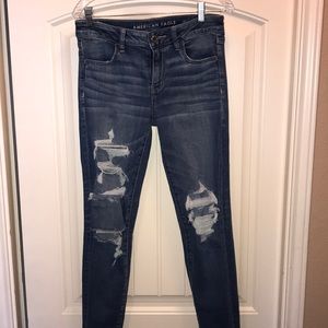 American Eagle Distressed Jeans - Size 10.